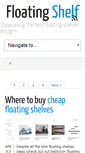 Mobile Screenshot of floatingshelf.org